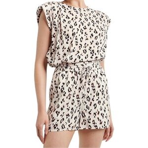 EXPRESS SOFT LEOPARD SHORT SET